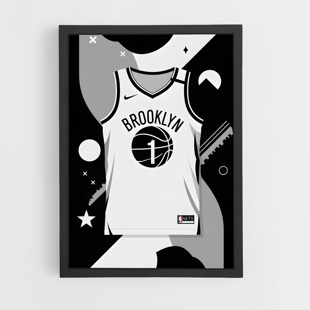 Poster Slam Dunk Brooklyn – affiche Basketball (vue 2)